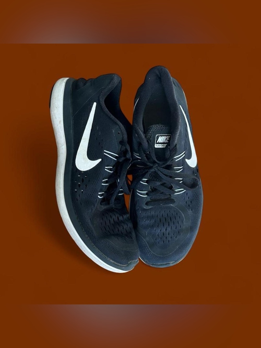 Nike Black and White Running Trainers